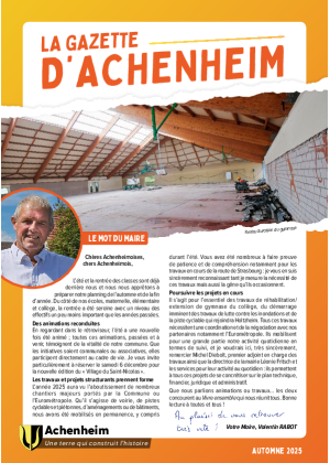 Gazette Automne 2025