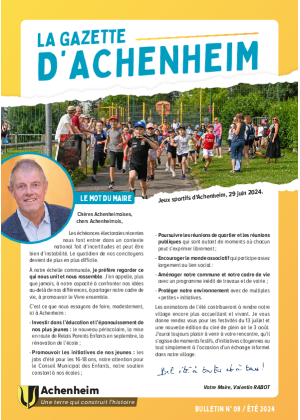 Gazette Eté 2024