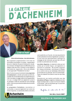 Gazette Printemps 2023
